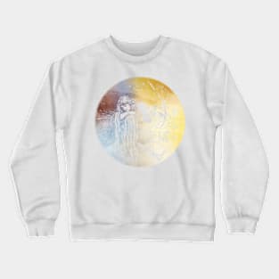 Wild Rose Nesting In Sunrise Crewneck Sweatshirt